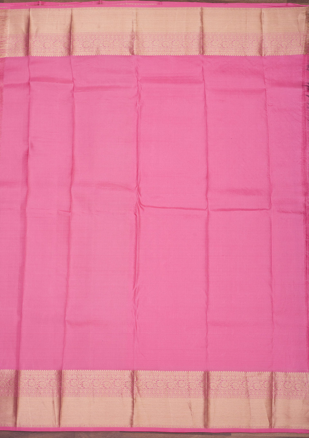 Baby Pink Zariwork Pure Silk Saree