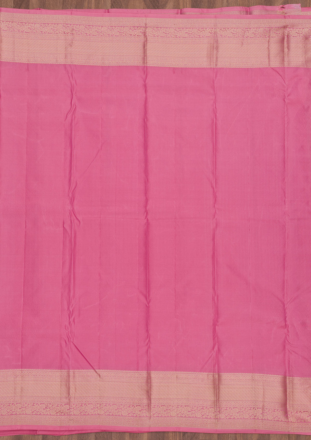 Baby Pink Zariwork Pure Silk Saree