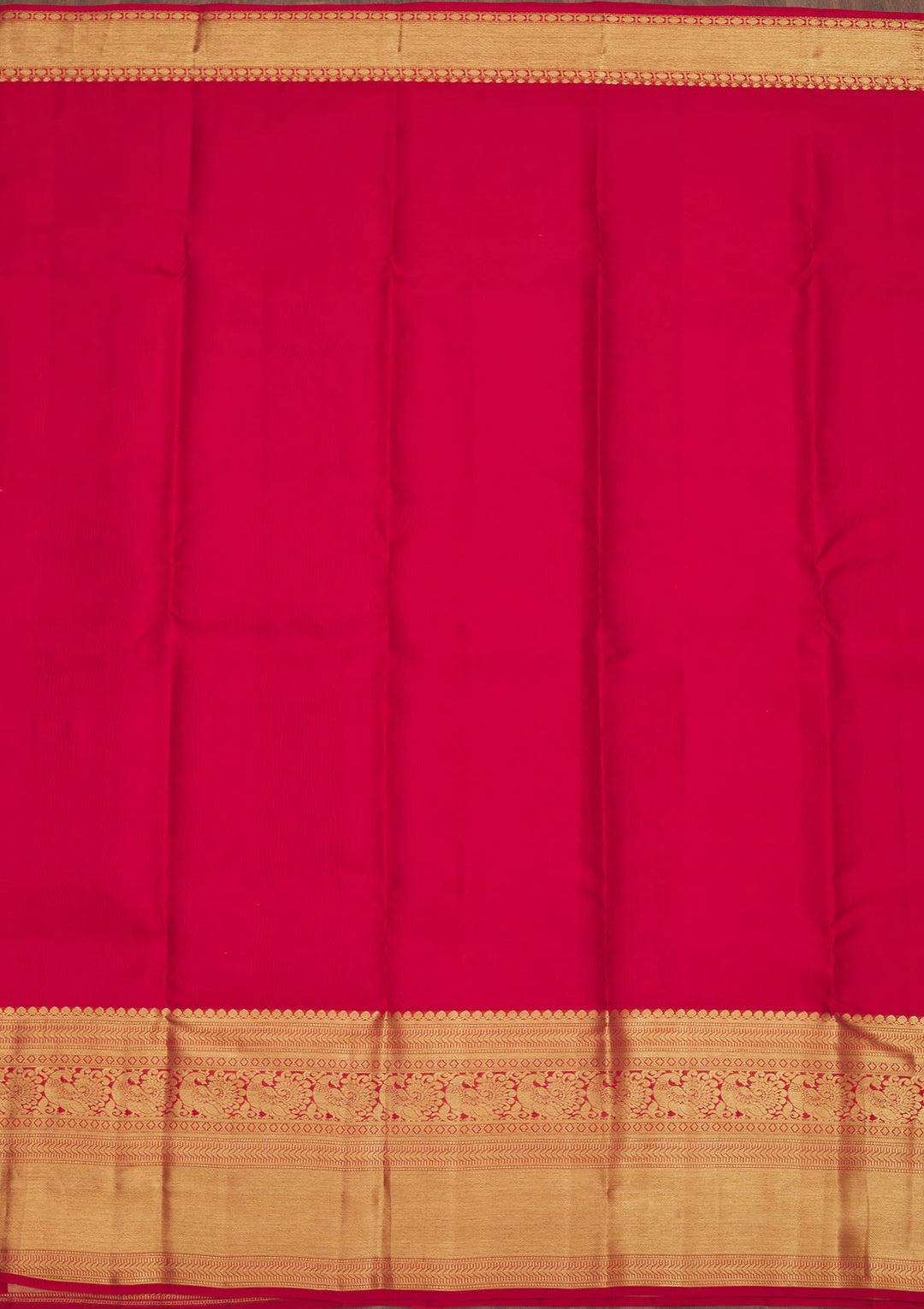 Peach Zariwork Pure Silk Saree