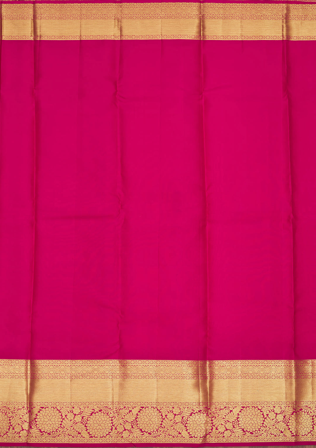 Baby Pink Zariwork Pure Silk Saree