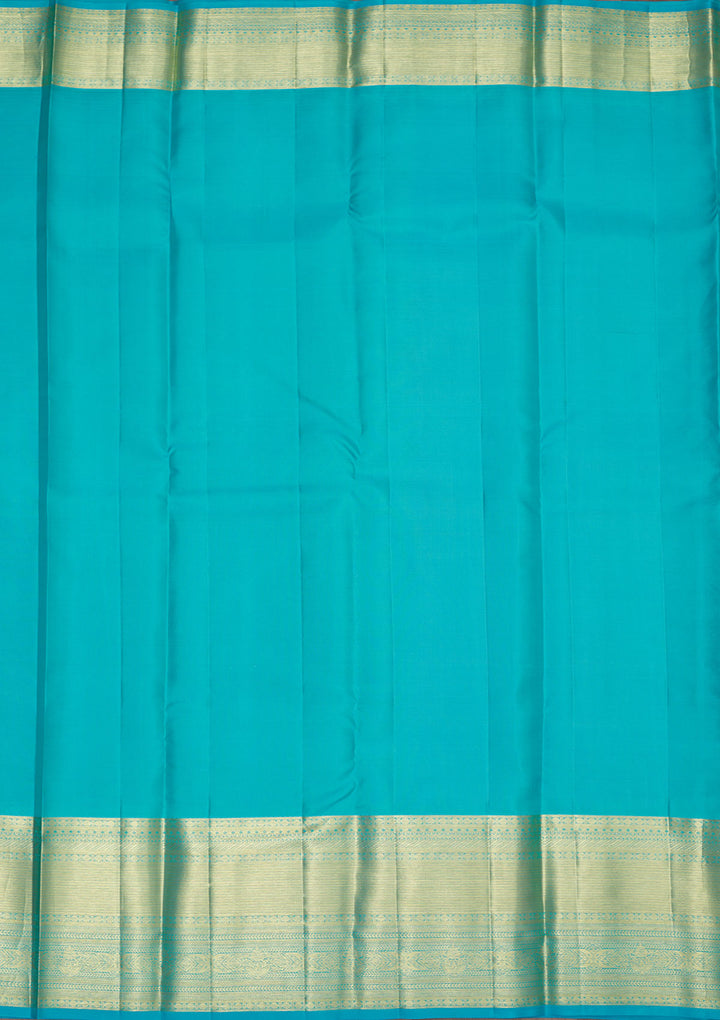 Baby Pink Zariwork Pure Silk Saree