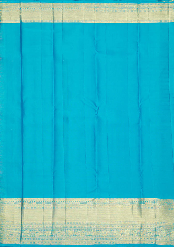 Baby Pink Zariwork Pure Silk Saree