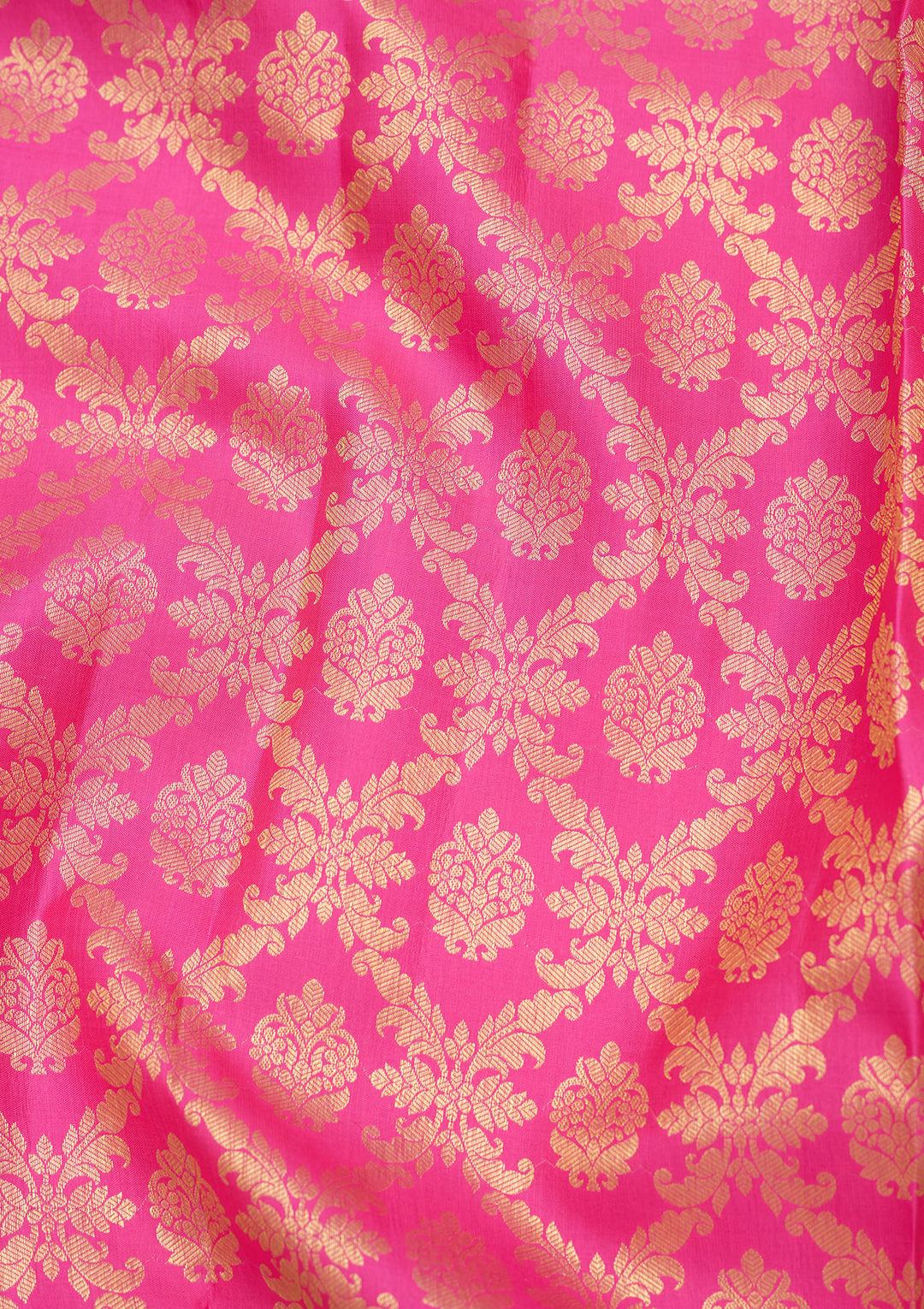 Baby Pink Zariwork Pure Silk Saree