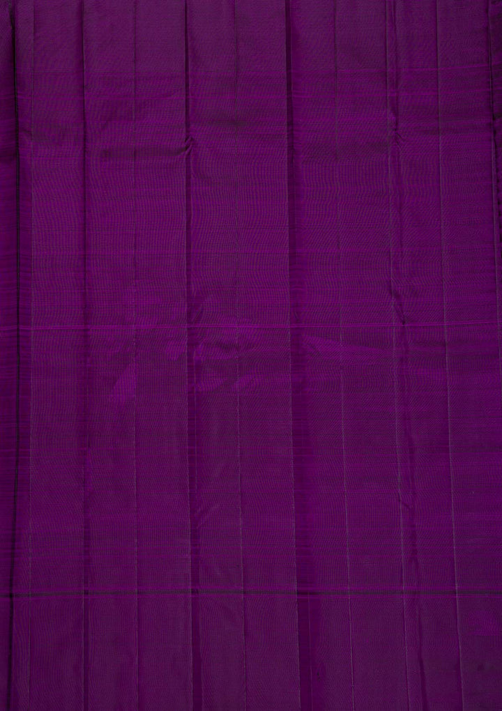 Beige Silver Zariwork Pure Silk Saree