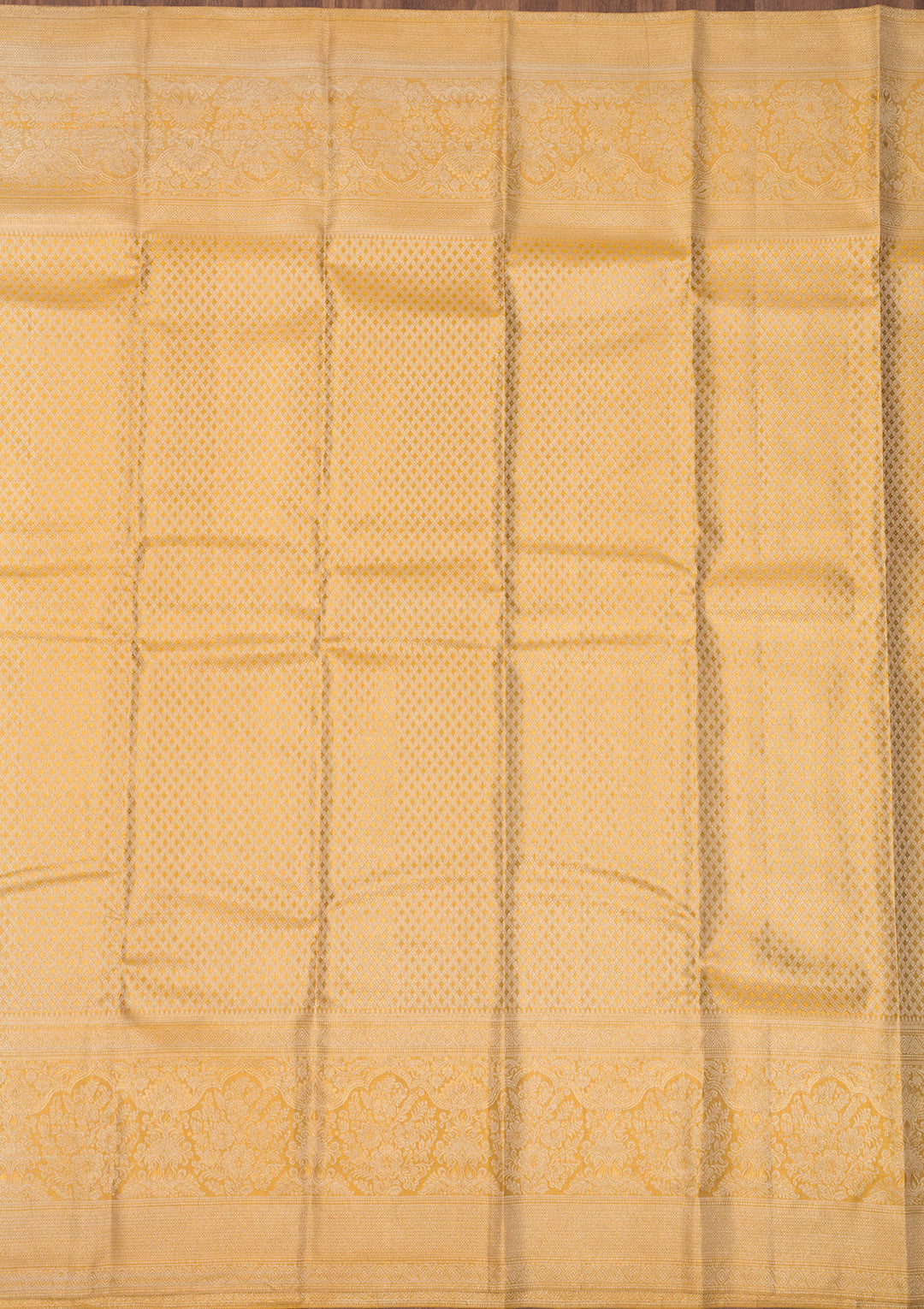 Beige Zariwork Pure Silk Saree