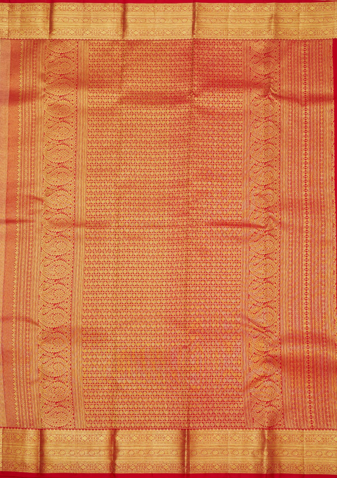 Beige Zariwork Pure Silk Saree