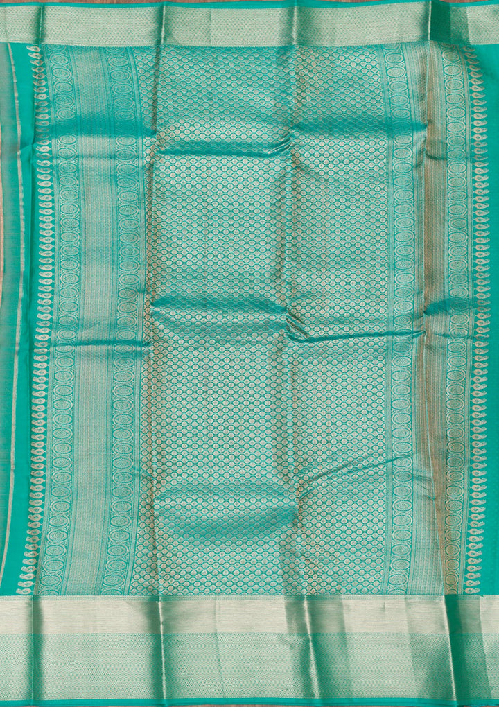 Beige Zariwork Pure Silk Saree