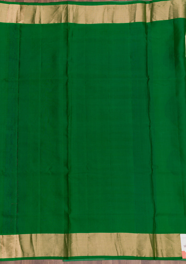 Beige Zariwork Pure Silk Saree