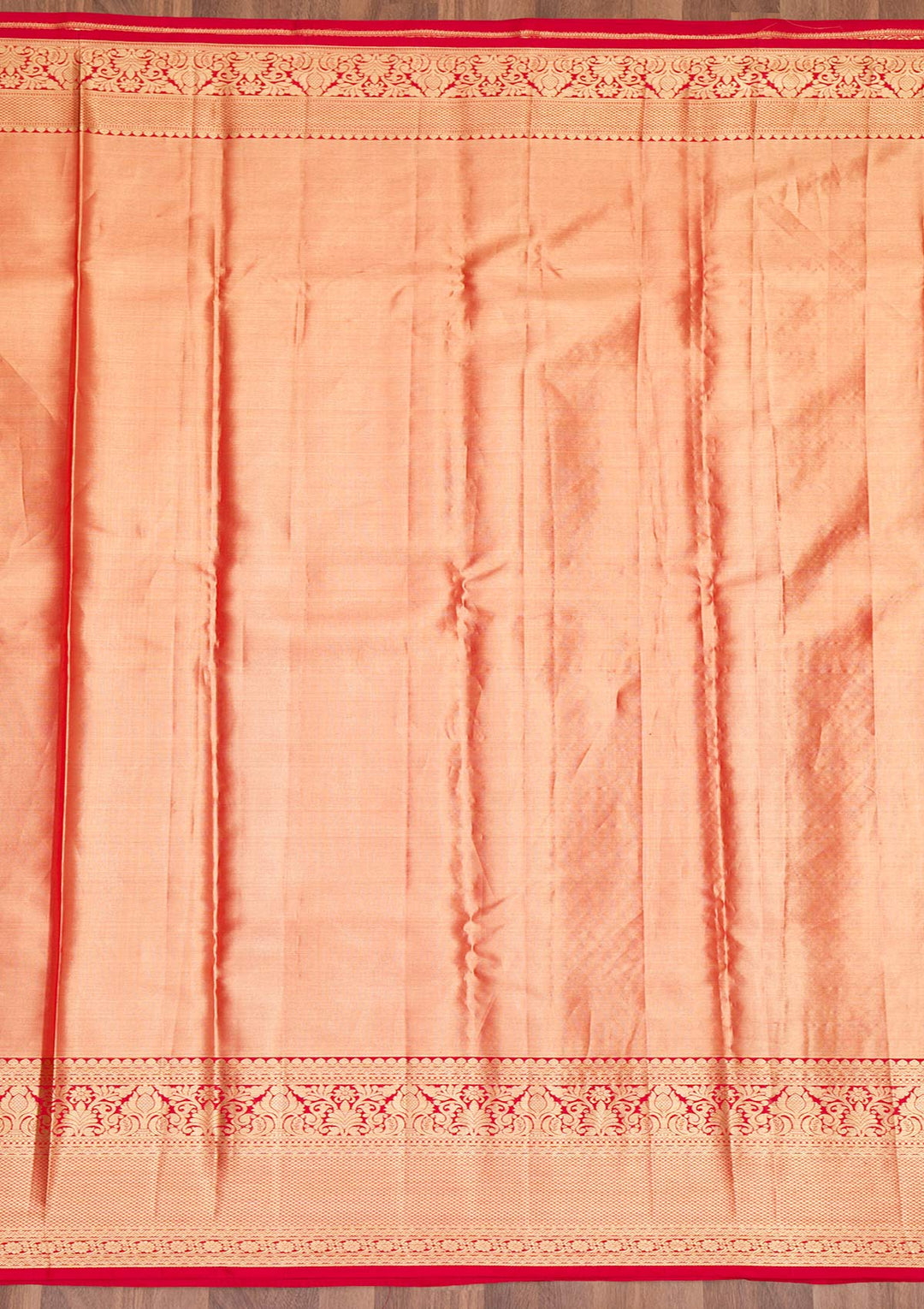 Beige Zariwork Pure Silk Saree