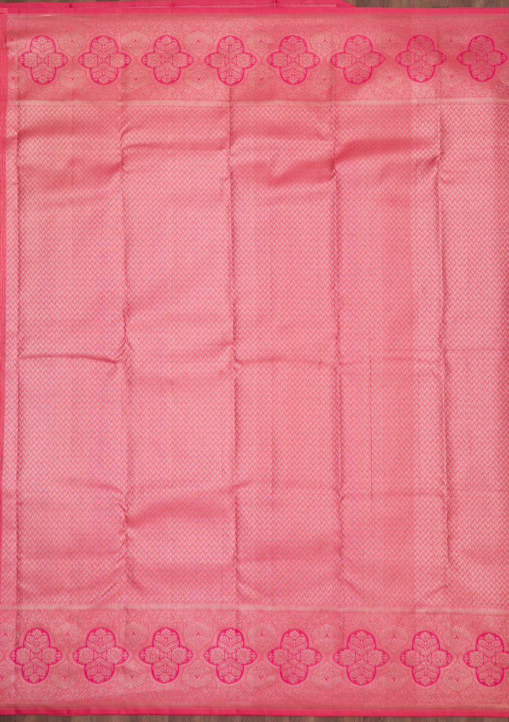 Beige Zariwork Pure Silk Saree