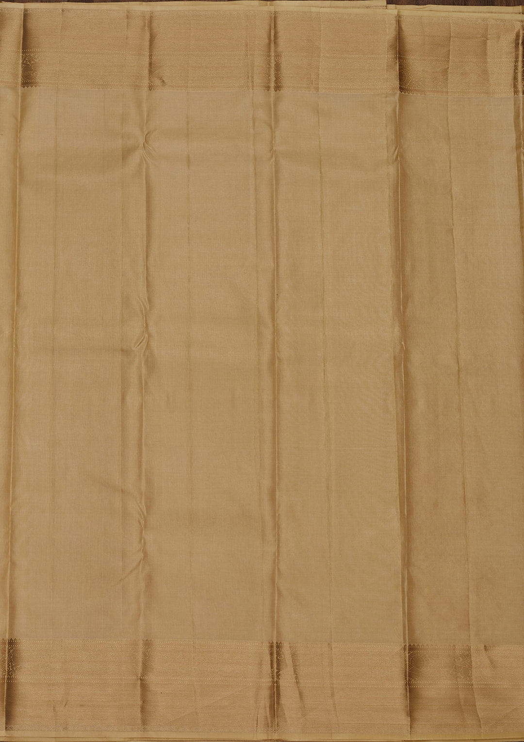 Beige Zariwork Pure Silk Saree