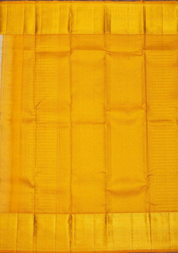 Beige Zariwork Pure Silk Saree