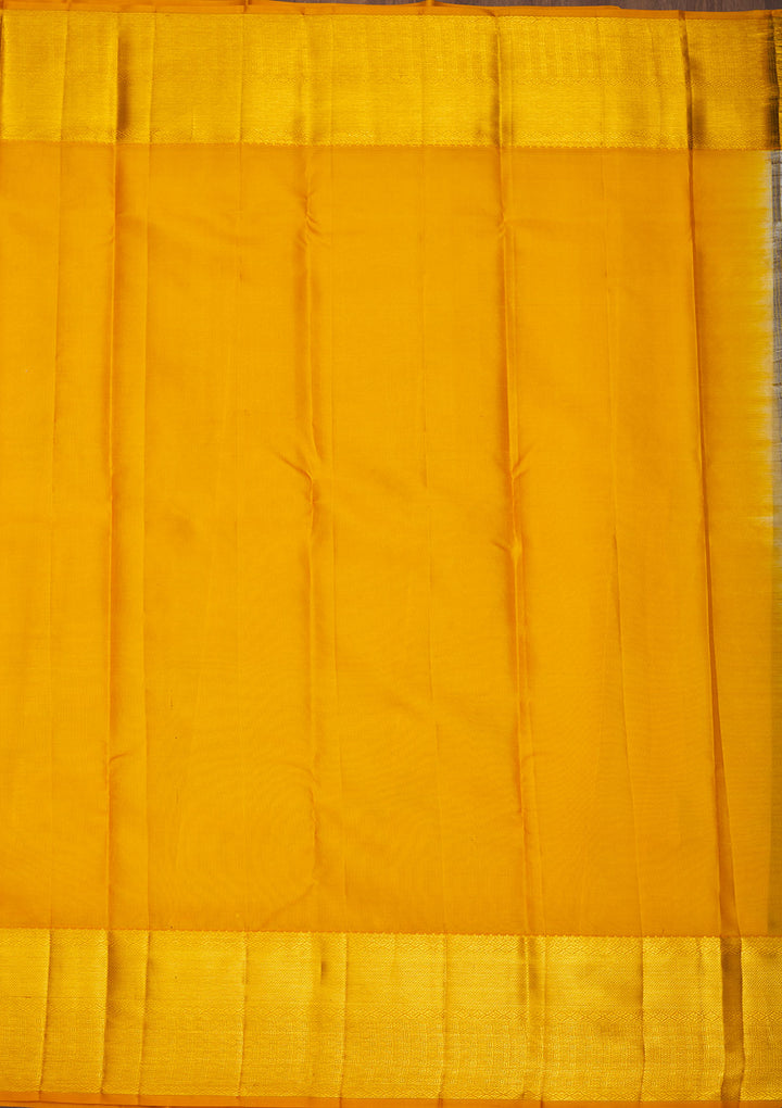 Beige Zariwork Pure Silk Saree