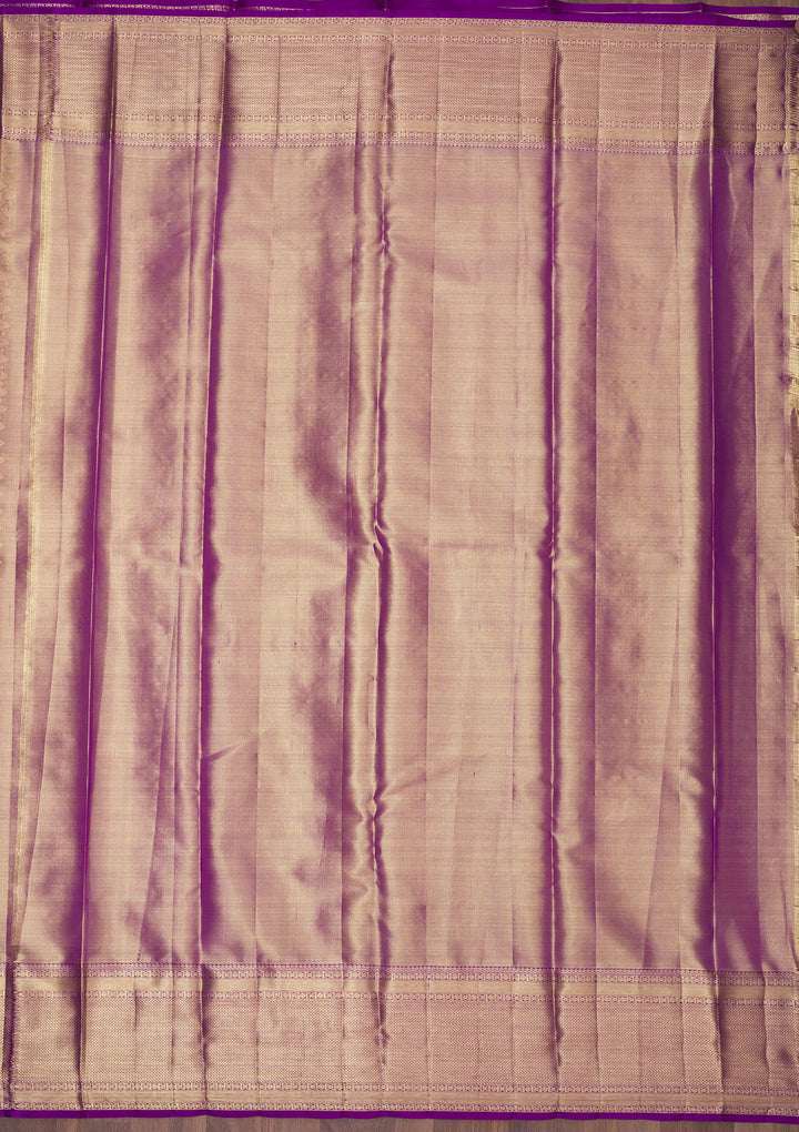 Beige Zariwork Pure Silk Saree