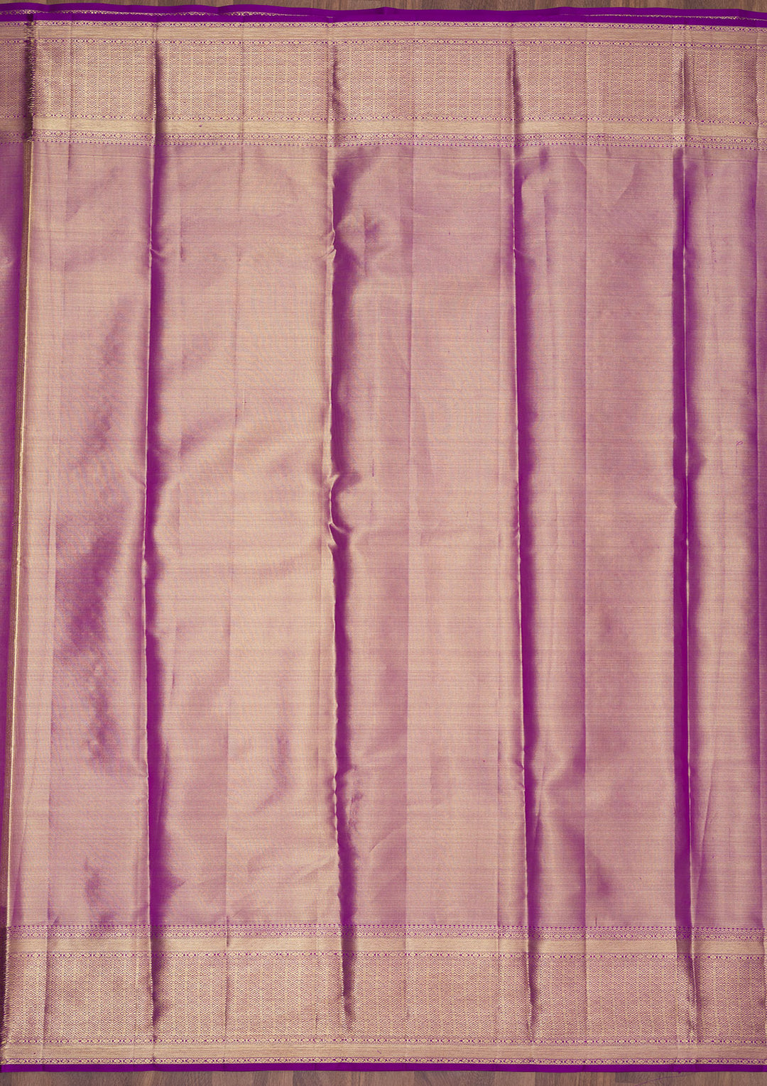 Beige Zariwork Pure Silk Saree