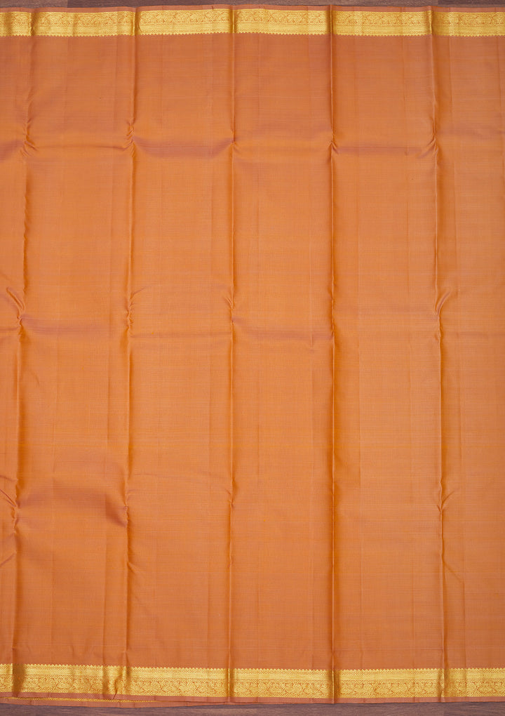 Beige Zariwork Pure Silk Saree