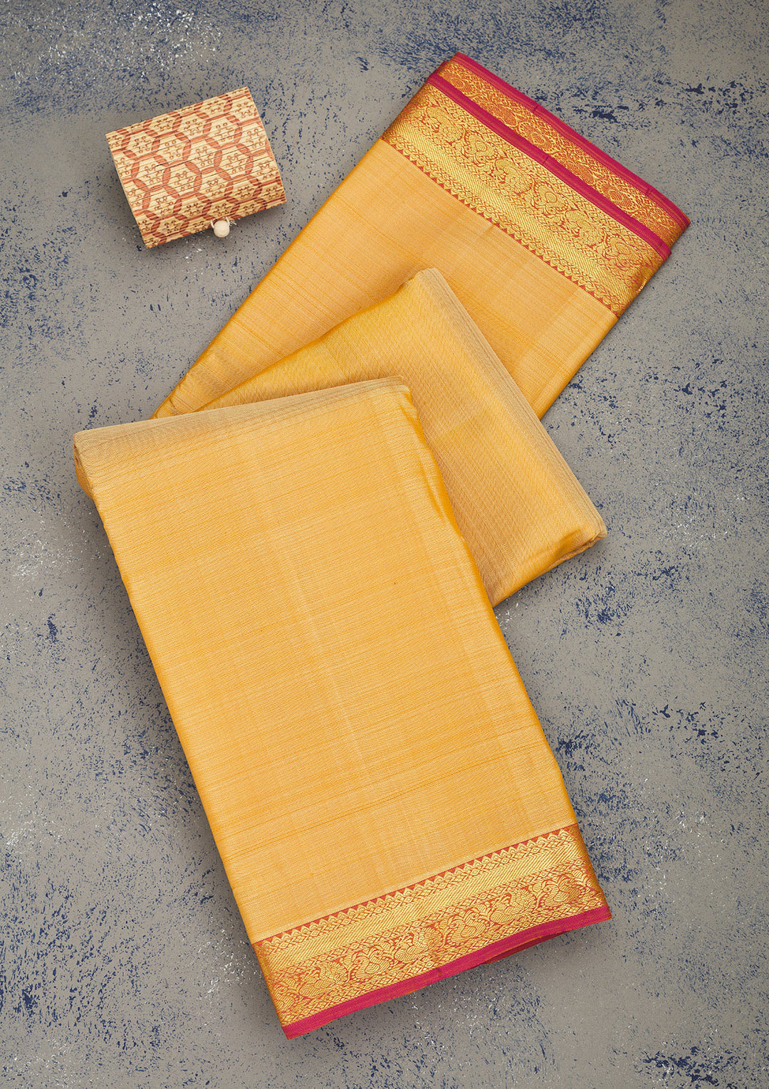Beige Zariwork Pure Silk Saree