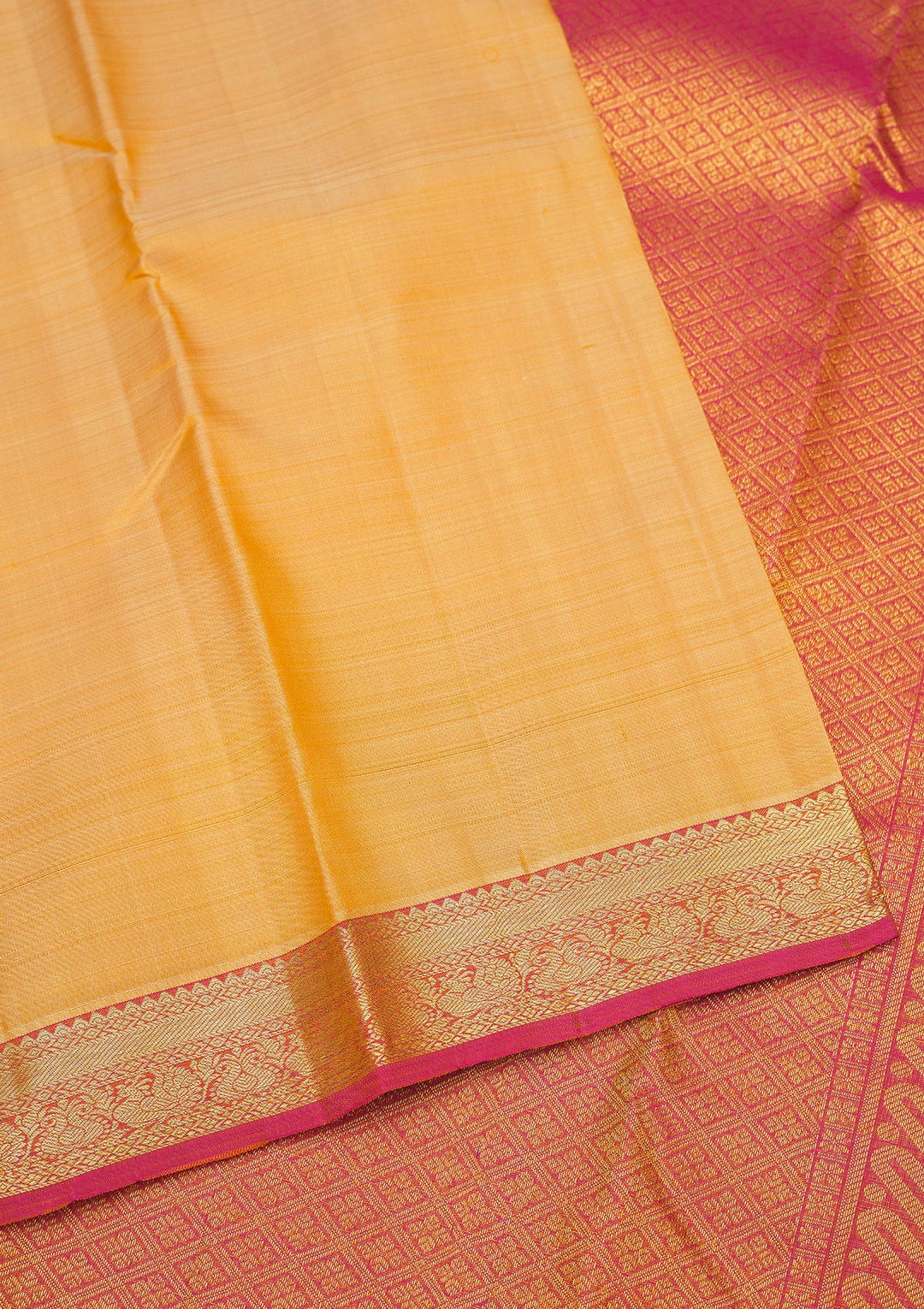 Beige Zariwork Pure Silk Saree
