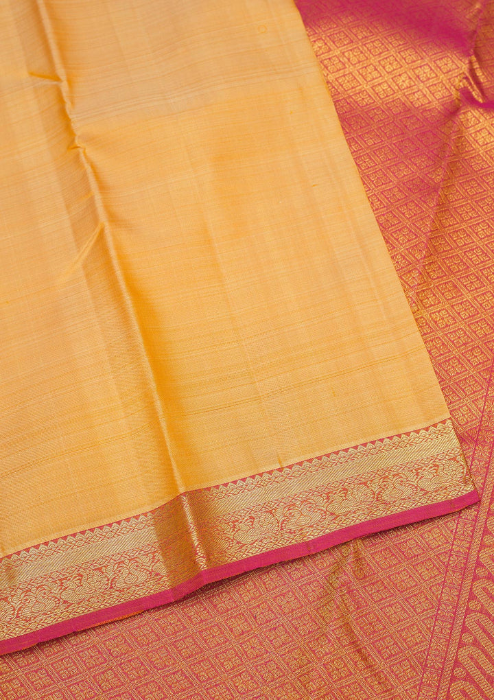 Beige Zariwork Pure Silk Saree