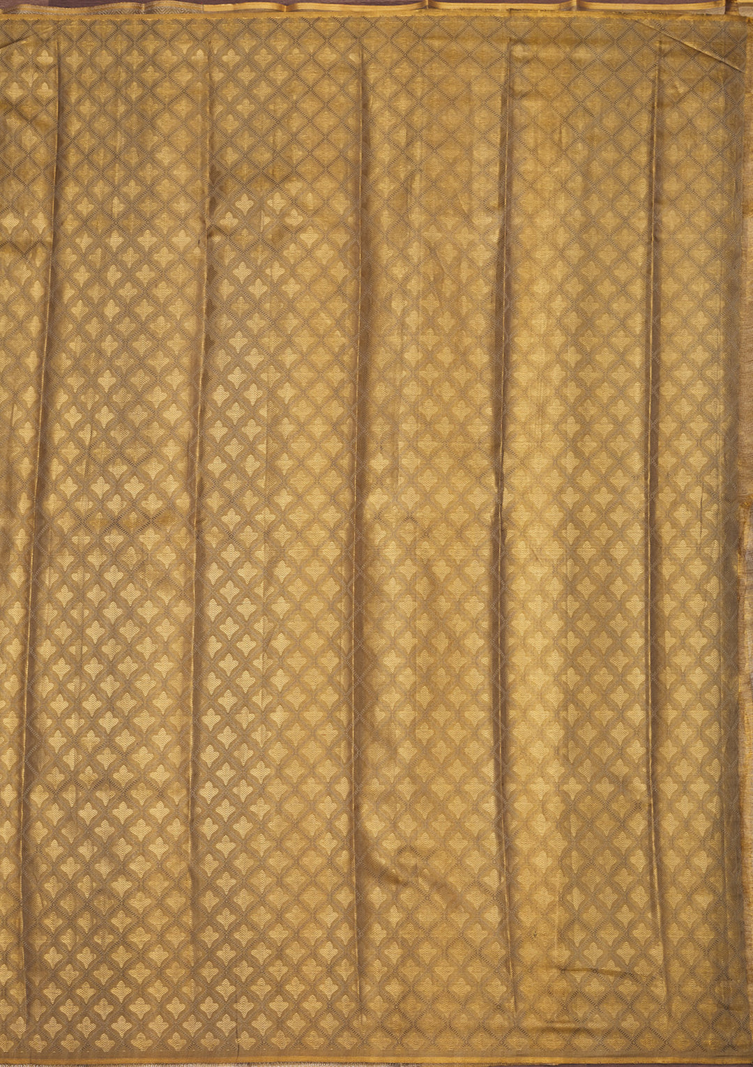 Beige Zariwork Pure Silk Saree