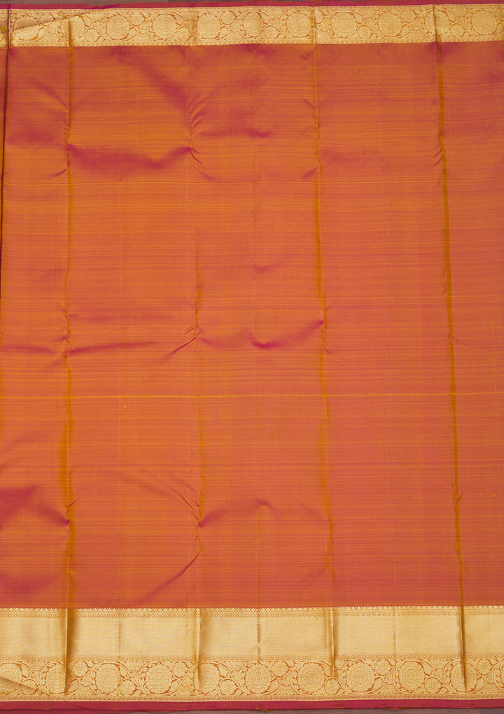 Beige Zariwork Pure Silk Saree