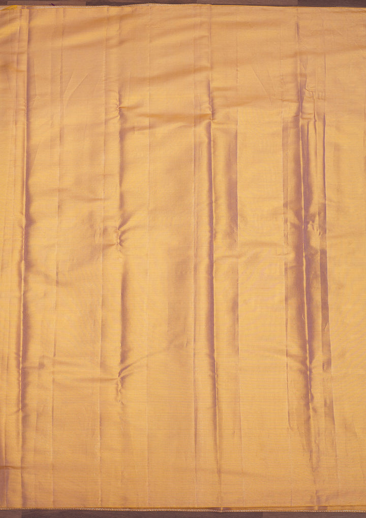 Beige Zariwork Pure Silk Saree