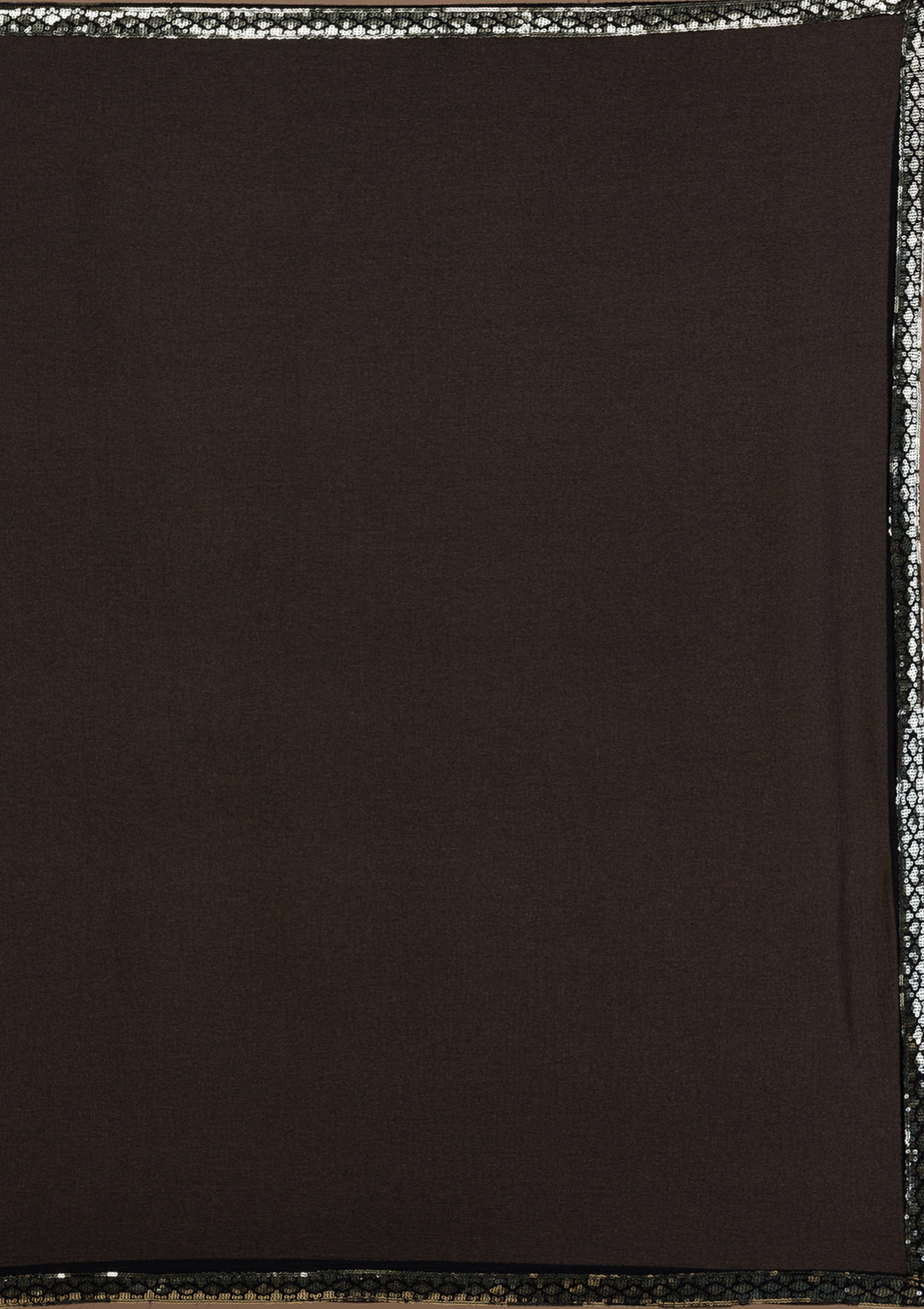 Black Sequins Georgette Readymade Salwar Suit