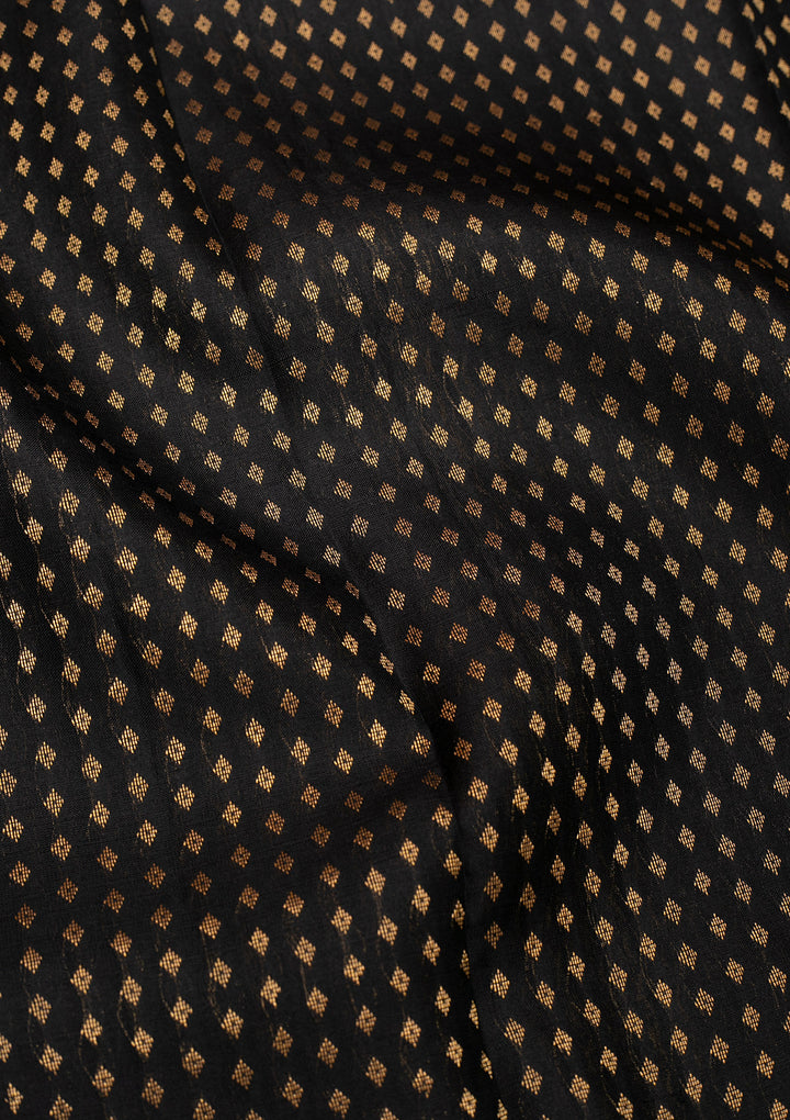 Black Zariwork Banarasi Pure Silk Saree