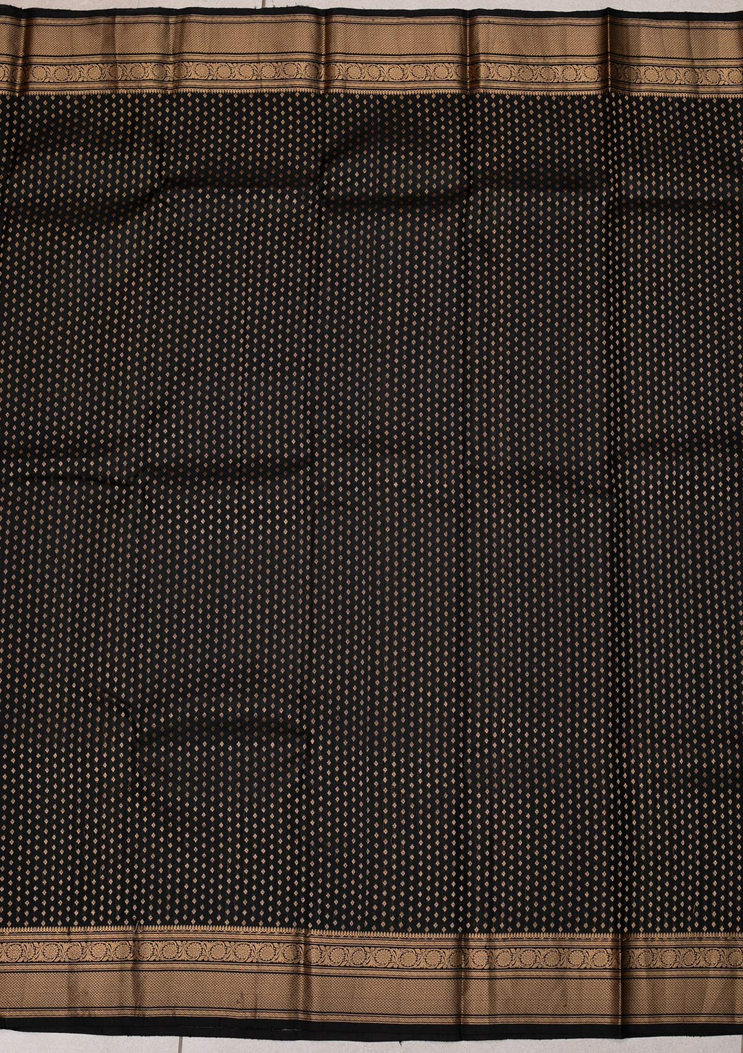 Black Zariwork Banarasi Pure Silk Saree