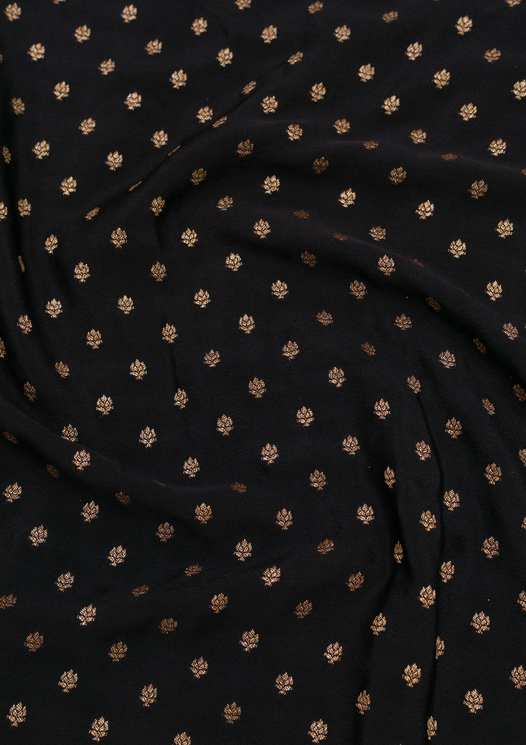 Black Zariwork Pure Silk Saree