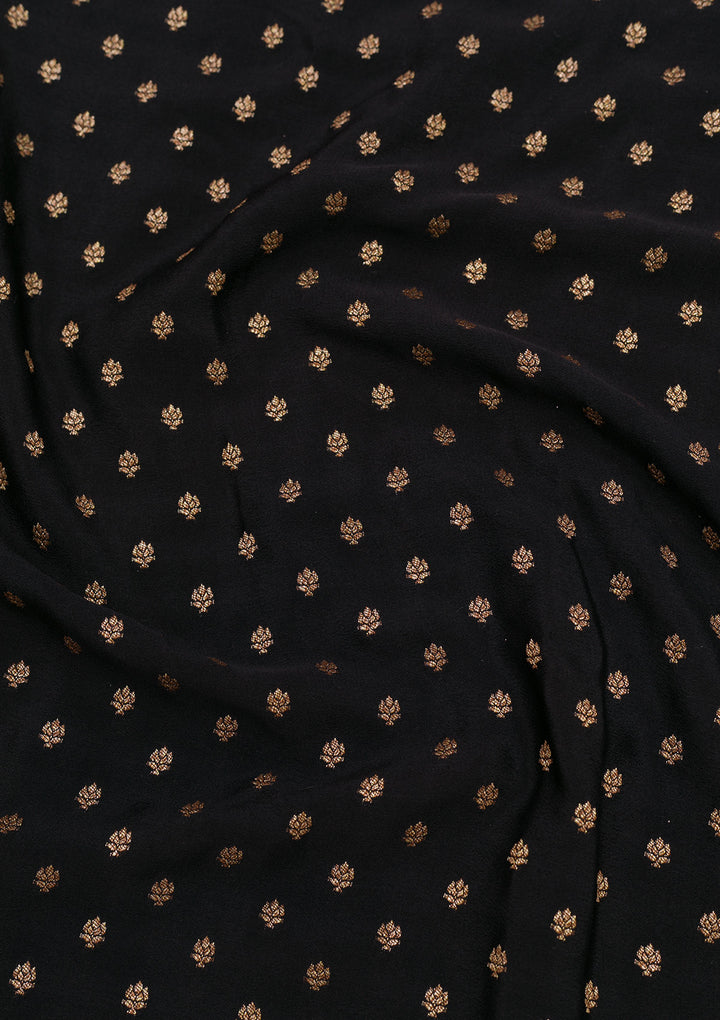 Black Zariwork Pure Silk Saree