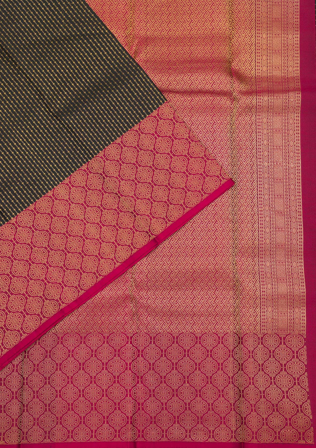 Black Zariwork Pure Silk Saree