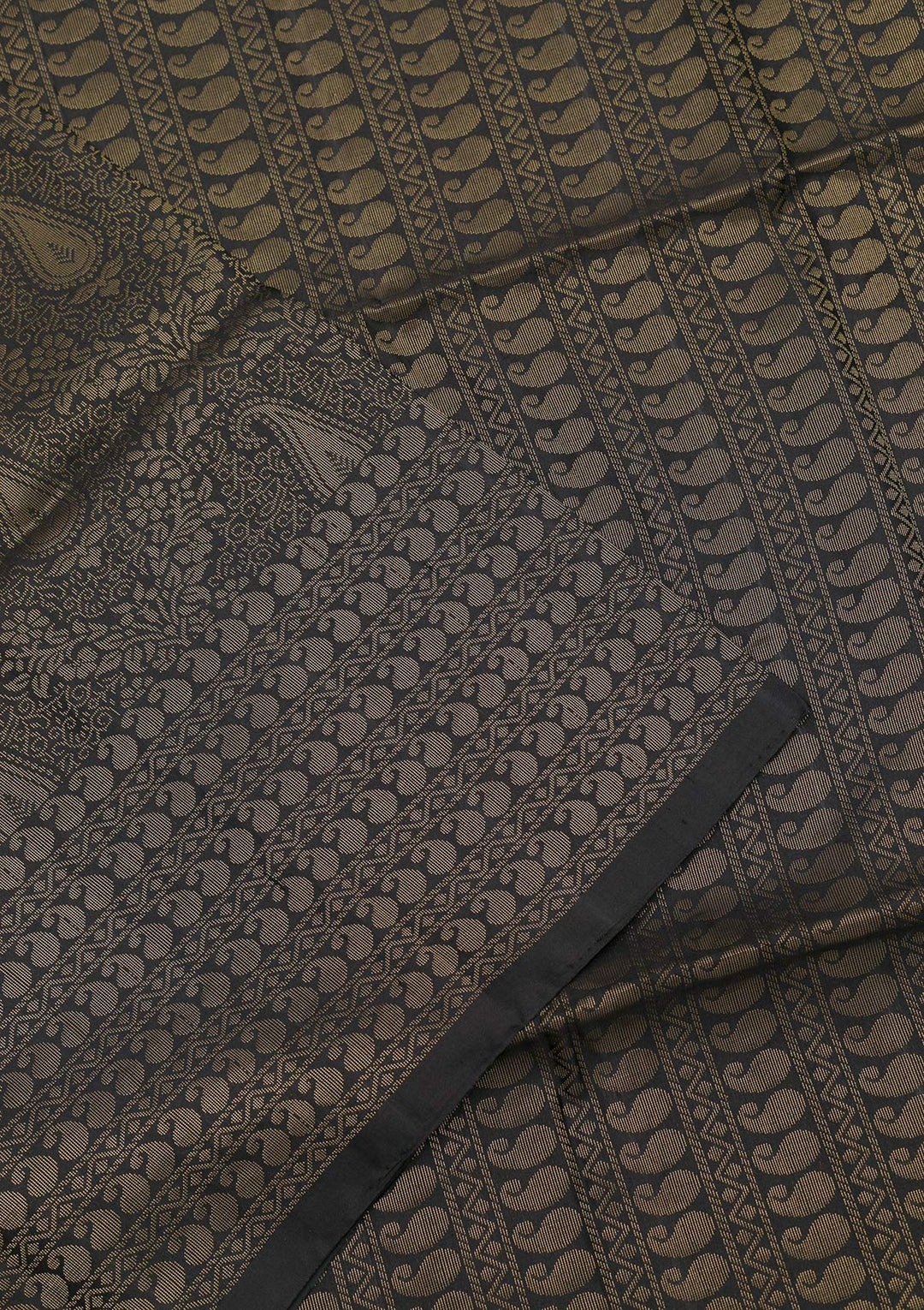 Black Zariwork Pure Silk Saree