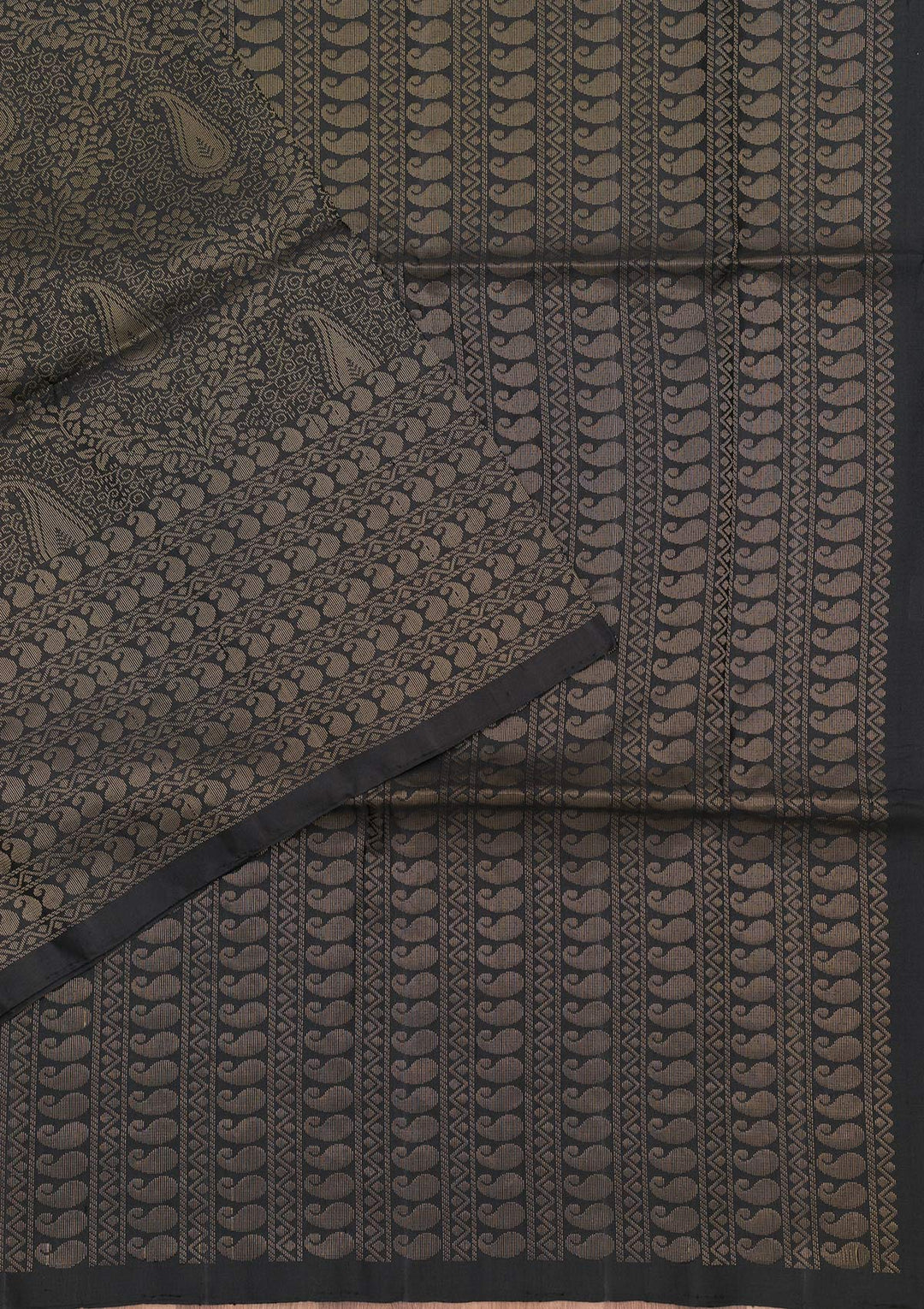 Black Zariwork Pure Silk Saree