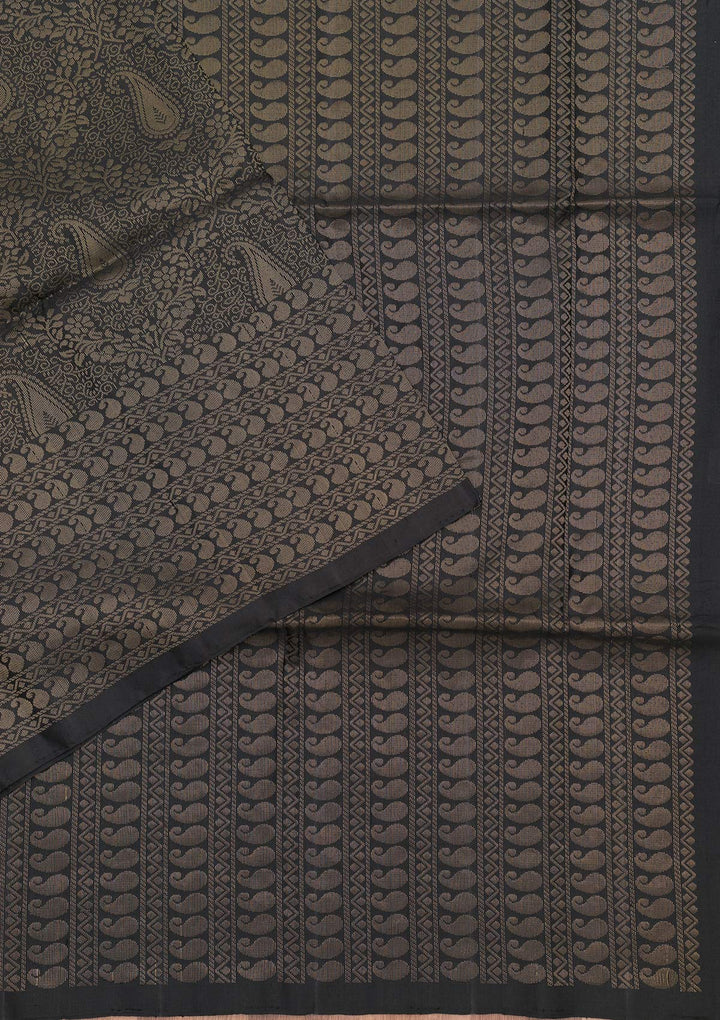 Black Zariwork Pure Silk Saree