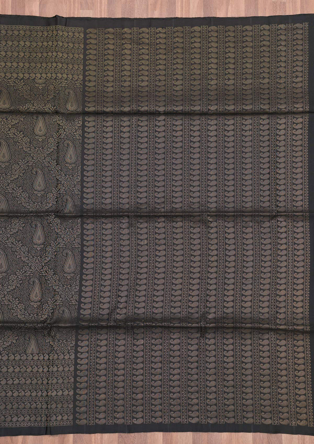 Black Zariwork Pure Silk Saree