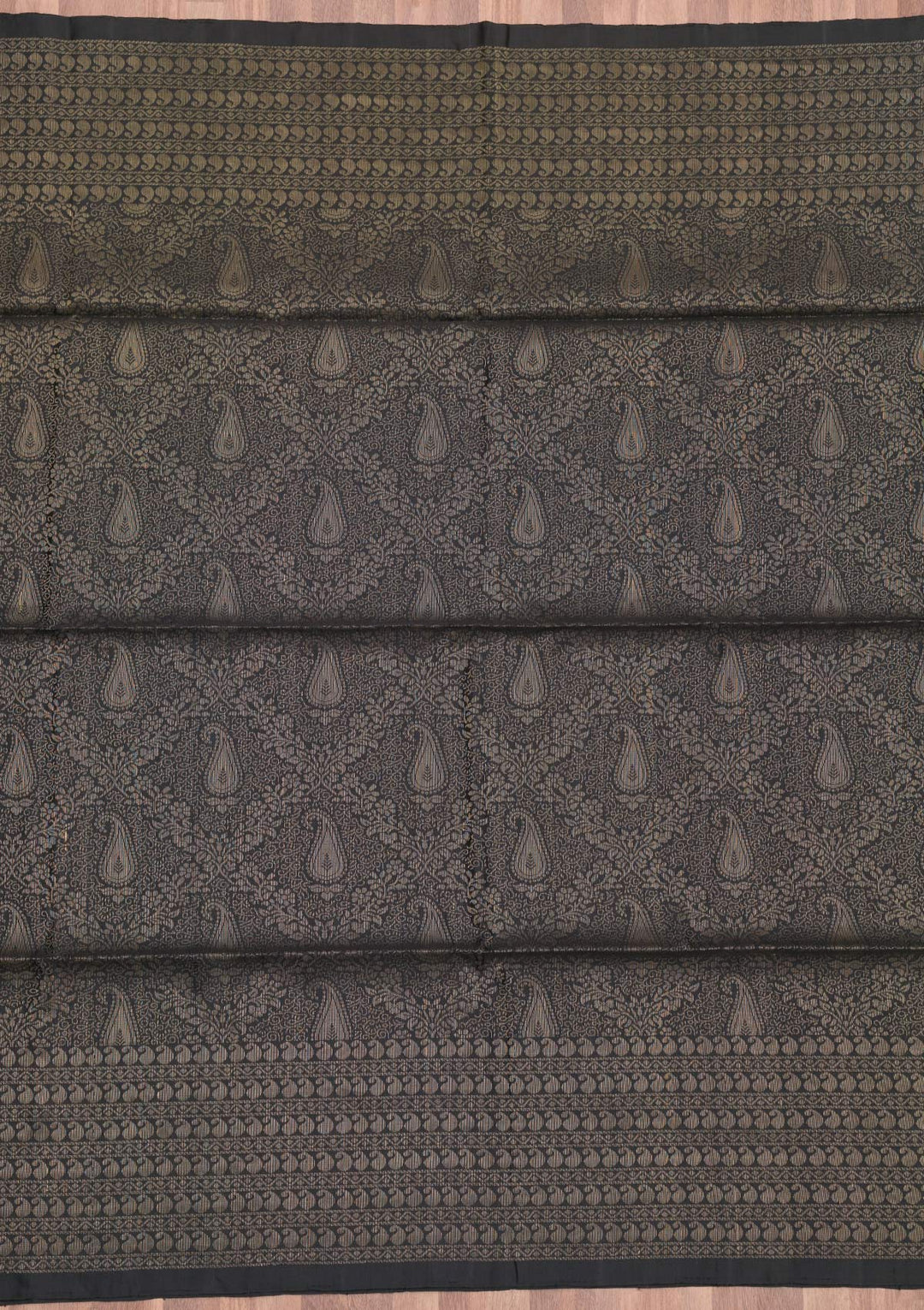 Black Zariwork Pure Silk Saree
