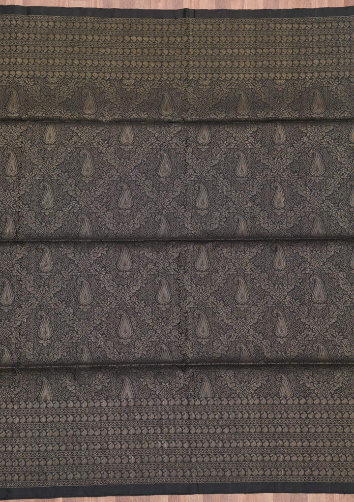 Black Zariwork Pure Silk Saree