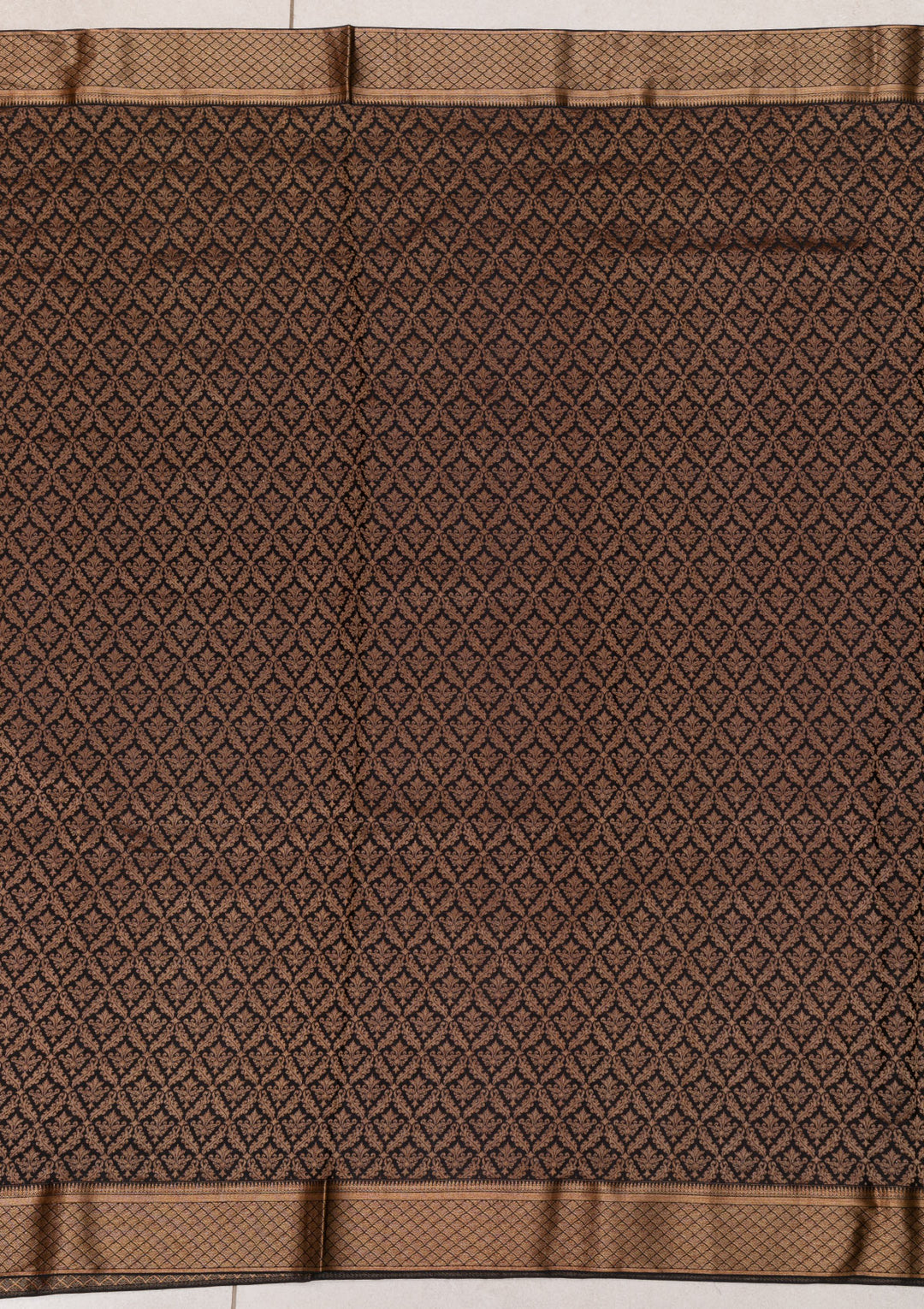 Black Zariwork Pure Silk Saree