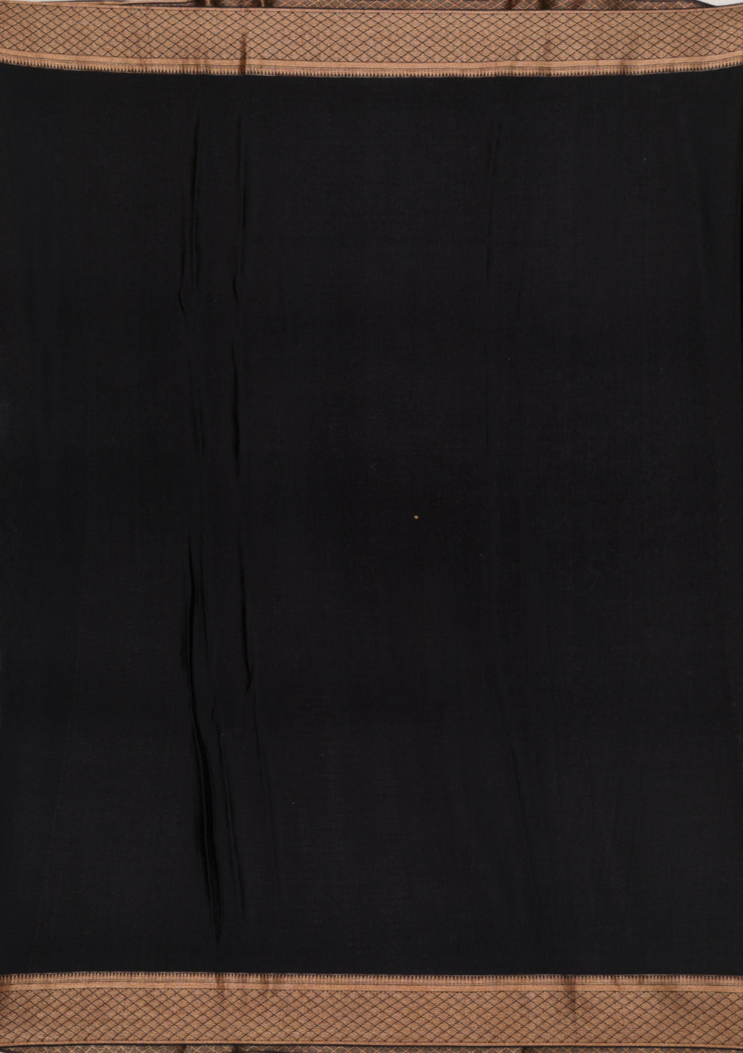 Black Zariwork Pure Silk Saree