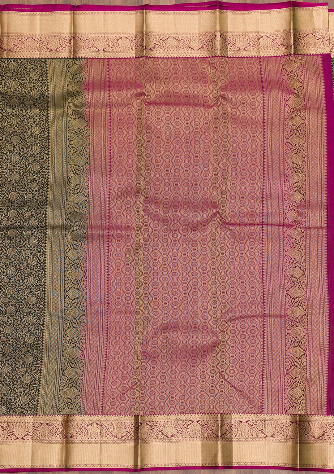 Black Zariwork Pure Silk Saree