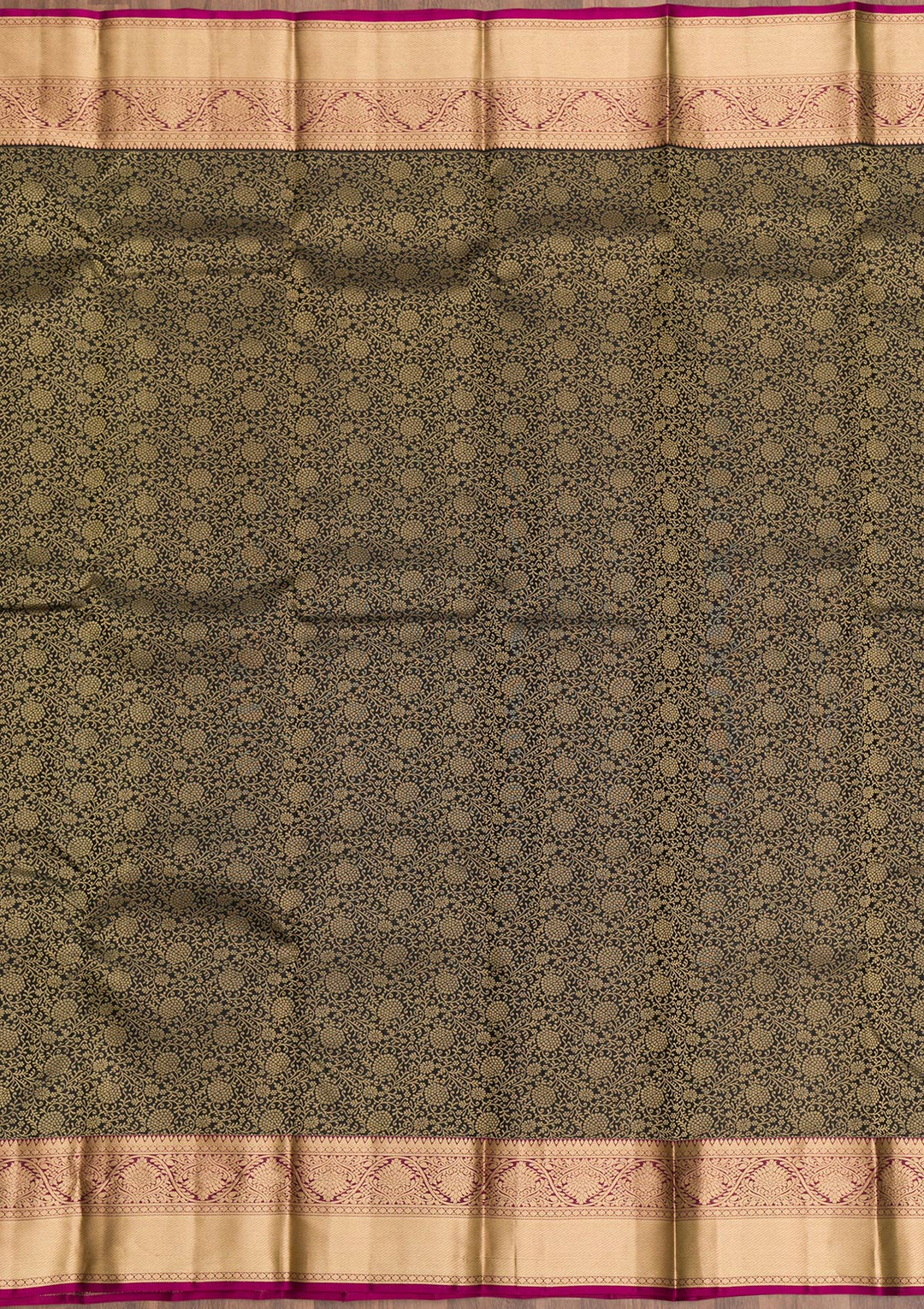 Black Zariwork Pure Silk Saree