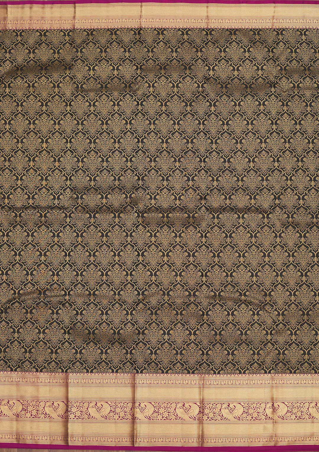 Black Zariwork Pure Silk Saree