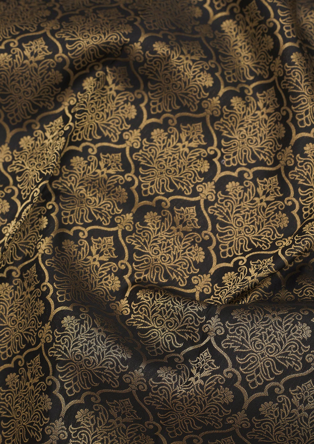 Black Zariwork Pure Silk Saree