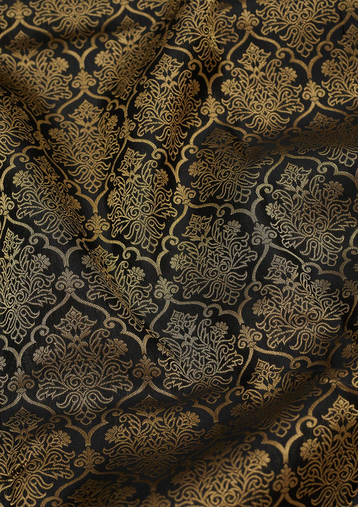 Black Zariwork Pure Silk Saree
