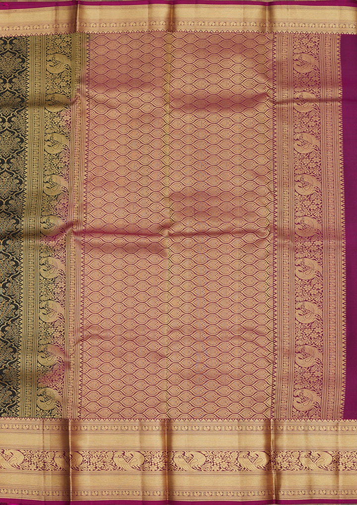 Black Zariwork Pure Silk Saree