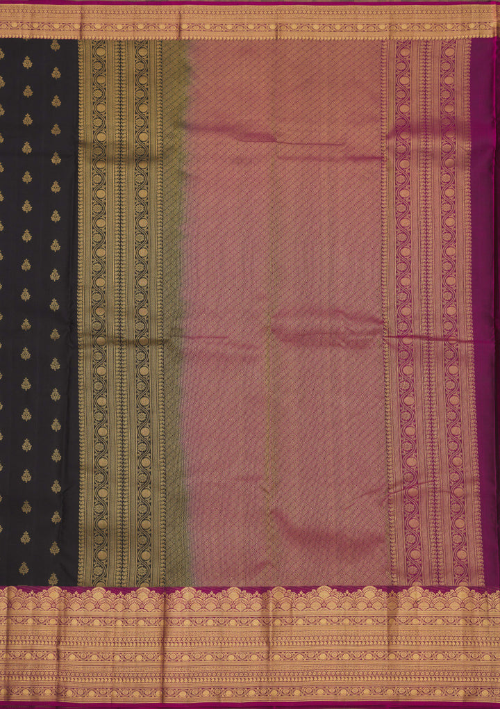 Black Zariwork Pure Silk Saree