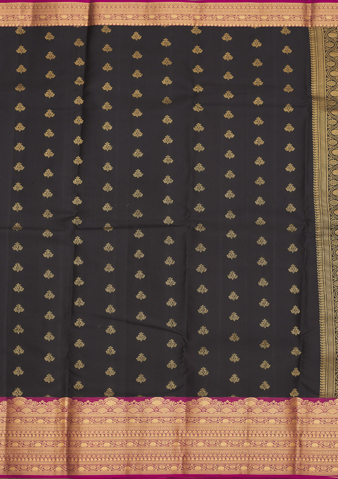 Black Zariwork Pure Silk Saree