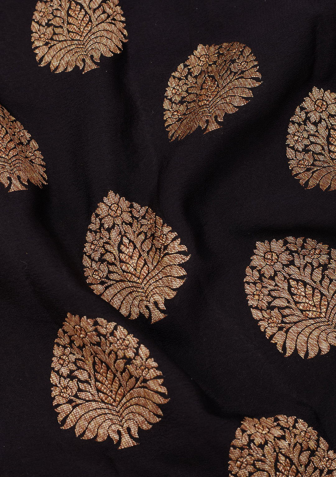 Black Zariwork Pure Silk Saree