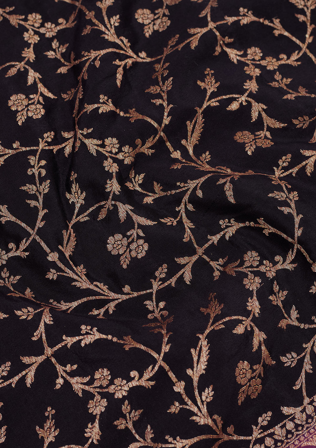 Black Zariwork Pure Silk Saree